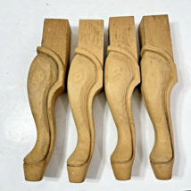 4 Vintage Table Legs Salvage 11 Inch Replacement Leg Chair Coffee End Ta... - $19.99