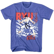 Street Fighter 2 Ryu Japanese Rooftops Men&#39;s T Shirt - £18.90 GBP+
