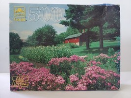 Vintage Golden Guild 500 Piece Jigsaw Puzzle Wisconsin Garden 1984 15 1/... - $14.99