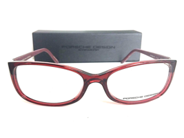 New PORSCHE DESIGN P 8247 D 55mm Rx Burgundy Women&#39;s Eyeglasses Frame Italy - £149.08 GBP
