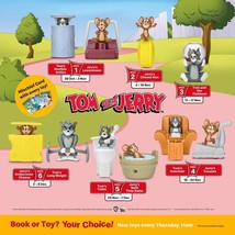 2021 Mcdonald Tom &amp; Jerry~Jerry&#39;s Bath Time Swim - $5.50