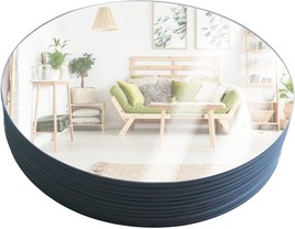 Jambalay 12&quot; Round Mirror Trays, Set Of 12 2Mm Circle Mirror Candle Plates For - $45.98