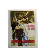 DRACULA IL VAMPIRO (1958) 7.5”x11&quot; Laminated Mini Movie Poster Print - £7.85 GBP