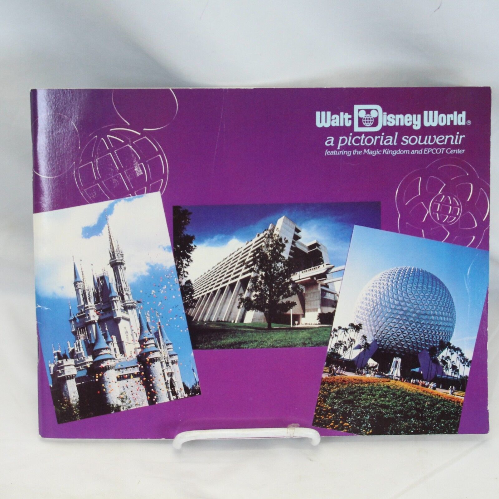 Walt Disney World a Pictorial Souvenir Book 1983 Magic Kingdom & Epcot Center  - $31.35