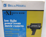 Bell &amp; Howell Movie Camera Model 674 Super 8 Focus-matic 674/XL Zoom 8.5... - $37.99