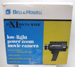 Bell &amp; Howell Movie Camera Model 674 Super 8 Focus-matic 674/XL Zoom 8.5... - £30.44 GBP