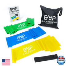 Black Mtn Products Therapy Resistance Bands w/ Carrying Case, 3-Levels - $33.75