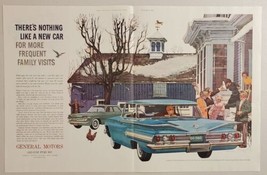 1960 Print Ad Chevrolet Impala Sport Sedan &amp; Chevy Corvair Country Home - £18.28 GBP