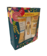 Burts Bees Sweet Like Honey Gift Set Body Lotion Hand Cream Lip Balm New - £11.84 GBP