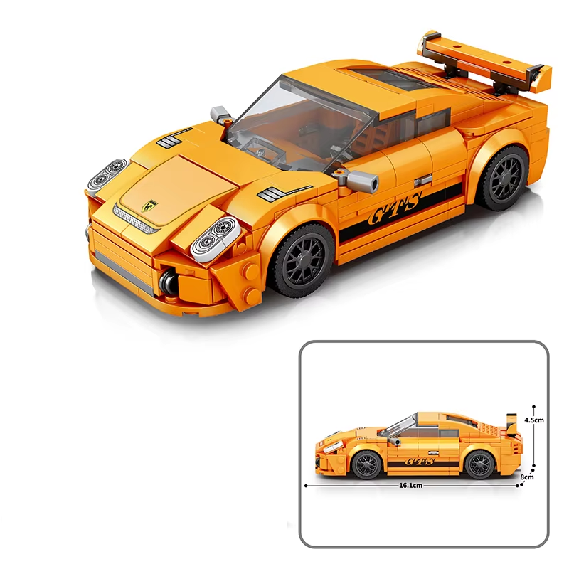 New 338pcs City Champion Racing Building Blocks Supercar Sports Car Model - $19.99