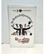 Willy Wonka &amp; the Chocolate Factory Roald Dahl VHS 1994 Gene Wilder - $231.02 MXN