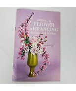 Vintage Mid Century Artificial Flower Arranging Easy &amp; Fun Booklet Gene ... - $13.14