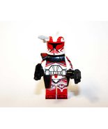 Minifigure Captain Keelie Clone commander Wars Star Wars movie building toy - £4.71 GBP
