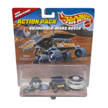 VINTAGE 1996 HOT WHEELS ACTION PACK SOJOURNER MARS ROVER NEW SEALED MISS... - $9.50