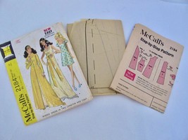 UNCUT Vintage 1969 McCalls Pattern 2184 Evening Coat &amp; Dress in 2 Lengths Mod - £6.27 GBP
