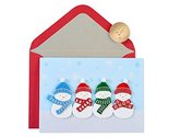 Papyrus Holiday Cards Boxed with Envelopes, Warmest Wishes, Snowmen (8-C... - £15.97 GBP