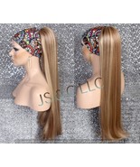 Golden Brown Blonde Human Hair Blend PONYTAIL Hair piece Drawstring extr... - $931.99 MXN