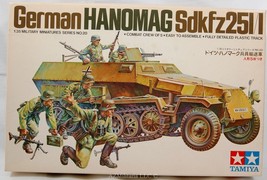 Tamiya 1/35 German Hanomag Sdkfz251/1 Kit No MM120 Series No. 20 - $11.75