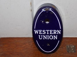 Vintage Western Union Porcelain Switch Cover - $54.45