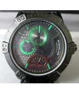 Mens New Stührling Original R1 Citizen Quartz GEN-Y Black and Green Case... - $5,174.61 MXN