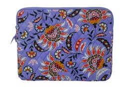 Vera Bradley Mural Garden 14&quot; Quilted Cotton Laptop Sleeve - $22.53