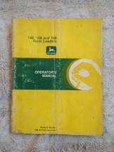 John Deere 148 158 and 168 Farm Loaders Operators Manual SC Vtg OMW21465 I9 - $18.99