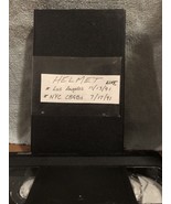Helmet Live In Los Angeles 11/13/91 And CBGBs NYC 7/17/91 VHS - $40.60 CAD