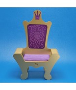 Kidkraft Disney Princess Belle Enchanted Wood Throne Chair Only Dollhouse - $12.46