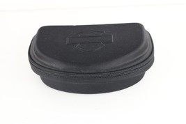Vintage 90s Harley Davidson Motorcycles Zippered Semi Hard Glasses Bag Case - $39.55