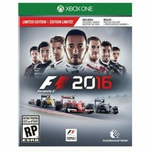 NEW Formula 1 F1: 2016 Limited Edition Microsoft Xbox One Video Game Racing - $18.56