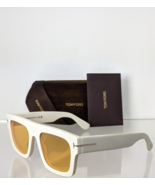 New Authentic Tom Ford Sunglasses FT 0711 25E FAUSTO TF 711 53mm Ivory F... - $5,962.82 MXN