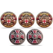 St Christopher Medal Mounting Plate Religious Catholic Christianity KG - $9.89