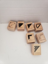 Stampin Up Creative Corners 1998 Set of 7 Variety of Corner Stamps ^ - $20.00