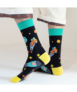 Astronaut Pattern Cozy Socks (One Size) - £11.87 GBP