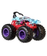 2019 Hot Wheels Monster Truck Scorpedo 1:64 Blue with Purple Wheels - Loose - £8.52 GBP