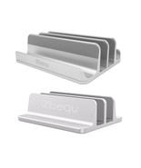BEQU Vertical Laptop Stand, Combo of 2 slot &amp; 4-in-1 slot models (Silver) - $58.96 CAD