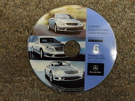2004 Mercedes Benz Comand Digitale Strada Mappa Ohio Valley CD #6 Fabbri... - $12.56