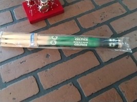 BOSTON CELTICS Pair of Unused Woodrow Drumsticks ~Licensed~ - $18.80