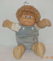 1985 Coleco Cabbage Patch Kids Plush Toy Doll CPK Xavier Roberts OAA boy - $49.45