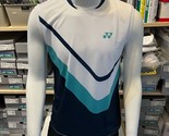YONEX Men&#39;s Badminton Sleeveless T-Shirts Sports White [95/US:XS] NWT 22... - $44.01
