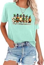 St. Patrick's Day Chickens Shirt Women Green Size 2XL - $183.42 MXN St. Patrick's Day Chickens Shirt Women Green Size 2XL - $183.42 MXN