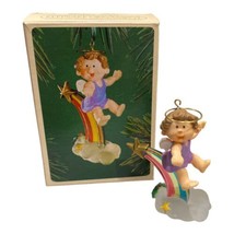 Vintage 1983 Hallmark Keepsake Christmas Ornament Rainbow Angel - £6.29 GBP