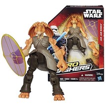 Hero Mashers Star Wars Year 2015 Series 6 Inch Tall Figure - JAR JAR Binks with  - £15.97 GBP