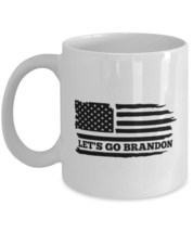 Joe Biden Mugs Let&#39;s Go Brandon Flag, Republican White-Mug  - £12.74 GBP