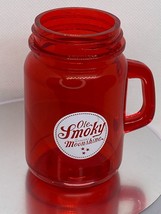 VintageOle Smokey Moonshine Shot Glass Large Plastic Mason Jar w/ Handle - $8.99