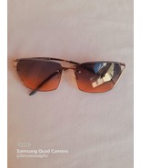 VTG Fendi Sunglasses VTG 80s Rose Gold Gradient Lens Geometric MOD SL734... - $179.19
