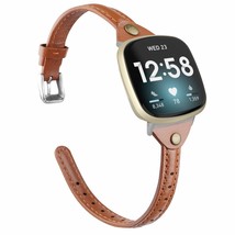 Compatible With Fitbit Versa 4/Versa 3/Sense 2/Sense Band For Women, Slim &amp; Thin - £25.17 GBP