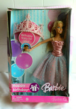 2006 Happy Birthday Barbie Doll w/Pink Birthday Tiara for You L6945 Very Rare - £24.67 GBP