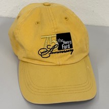 Henry Ford Anniversary Hat Baseball Cap Adjustable Yellow - $24.99