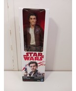 Disney Star Wars Captain Poe Dameron Hasbro 12&quot; Action Figure Brand New - £15.58 GBP